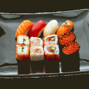 Surtido mini de sushi