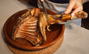 Una ocasión perfecta para degustar el auténtico lechazo castellano