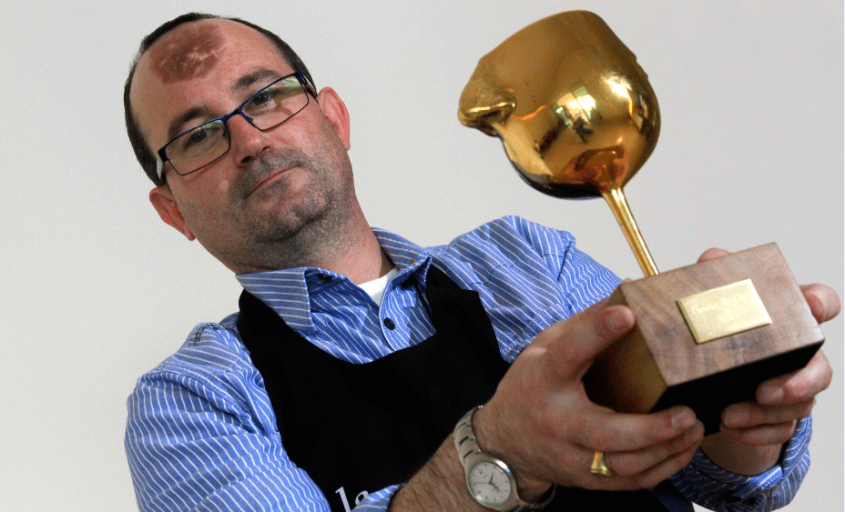 Joffre Tarrida, sumiller de Cal Pere Tarrida en El Prat de Llobregat (Barcelona), se ha proclamado Nariz de Oro 2013