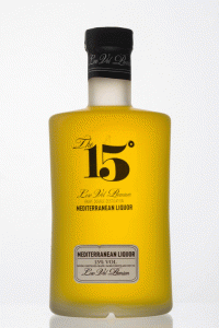 El licor de cítricos The 15º Mediterranean