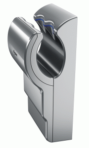El secador de manos Dyson Airblade dB  en gris
