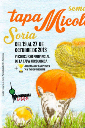 Profesionalhoreca, cartel de la Semana de la Tapa Micológica de Soria