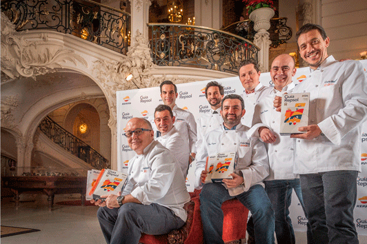 Los ocho cocineros que acaban de lograr los tres soles en la Guía Repsol 