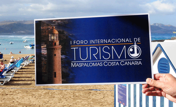 Cartel del I Foro Internacional de Turismo