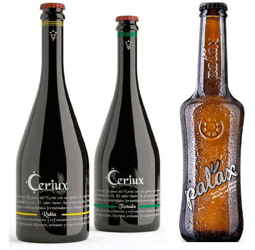 Las cervezas artesanales Ciriux y Palax