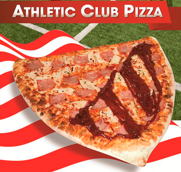 La “Athletic Club Pizza”, dedicada a los aficionados de San Mamés