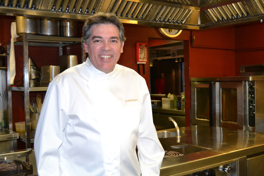 Evaristo Triano, un chef experto en arroces y paellas