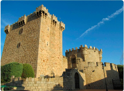 Castillo de Villaviciosa, en Ávila