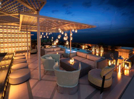 La nueva terraza del hotel Aguas de Ibiza