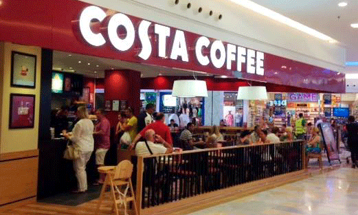 Cafetería Costa Coffee