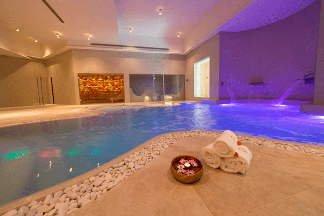 El espectacular spa del hotel Healthouse Las Dunas