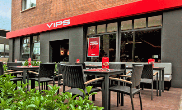 Terraza del grupo VIps