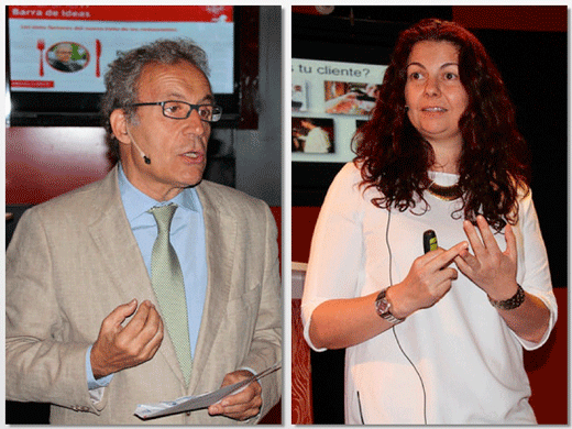 Domènec Biosca y Erika Silva, dos de los expertos ponentes