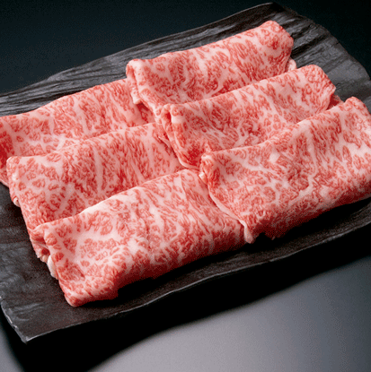La delicada carne de wagyu cruda