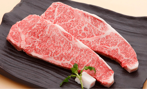 El espectacular marmoleado de la auténtica carne wagyu de Kobe