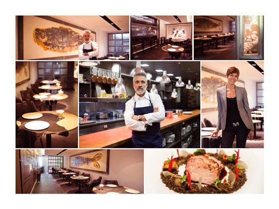 Una imagen acogedora y actual para el nuevo Sergi Arola Restaurante