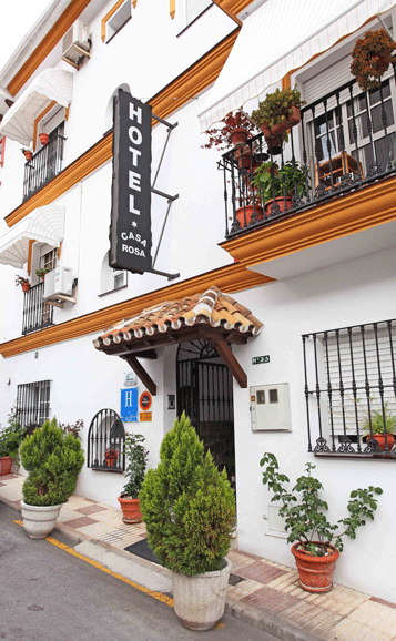 El hotel Casa Rosa, en Benalmádena (Málaga)  