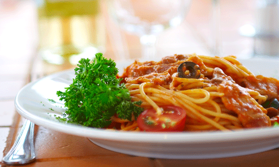 Plato de espaguetis