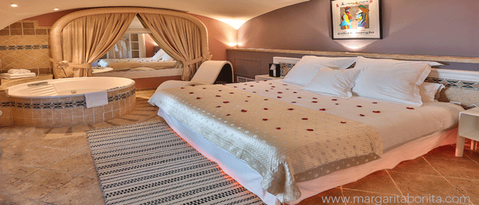 Profesionalhoreca,  habitación romántica del hotel Ostella, en Córcega
