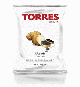 Patatas Torres al caviar