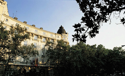 La elegante fachada del madrileño hotel Ritz (foto hotel Ritz)