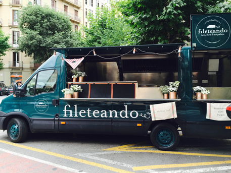 El food truck de El Filete Ruso