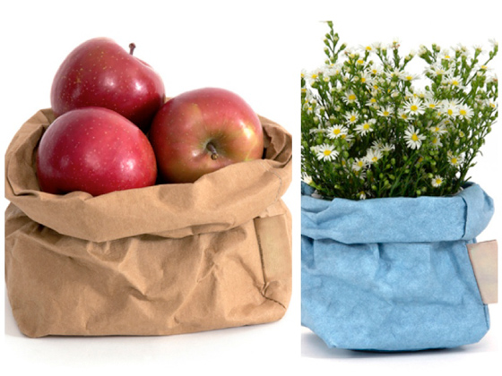 Bolsas rústicas perfectas para el pan, fruta o flores