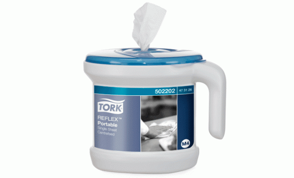 Dispensador de papel Reflex Portable, de Tork