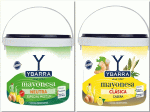 Mayonesas sin gluten de Ybarra