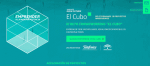 Cartel de El Cubo Andalucía Open Future