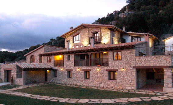 La casa rural Font d'en Torres, en Morella (Castellón)