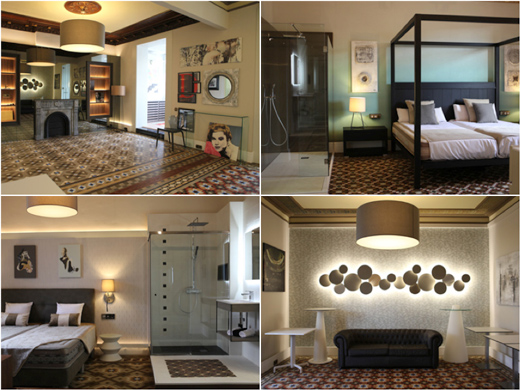 Diferentes interiores de hotel que se recrean en WEcontract BCN