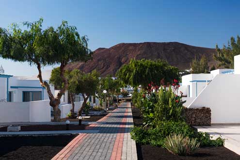 El futuro Elba Lanzarote Royal Village Resort mantendrá la arquitectura típica isleña
