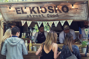 Foodtruck vintage de El Kiosko