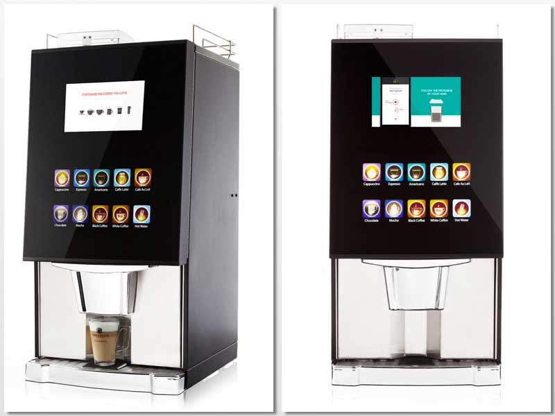 Máquinas de bebidas calientes VitroMax, de Azkoyen