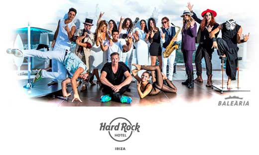 Imagen del casting del Hard Rock Hotel Ibiza