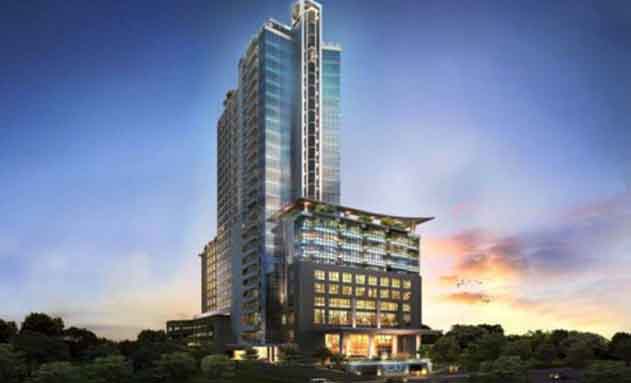 El futuro hotel Meliá Pekanbaru