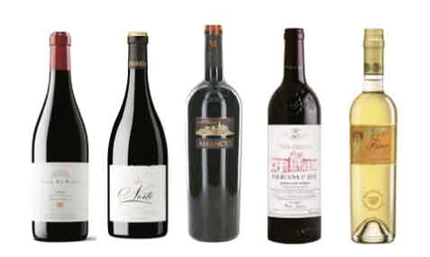 Los cinco vinos con 100 puntos en la Guía Proensa 2016