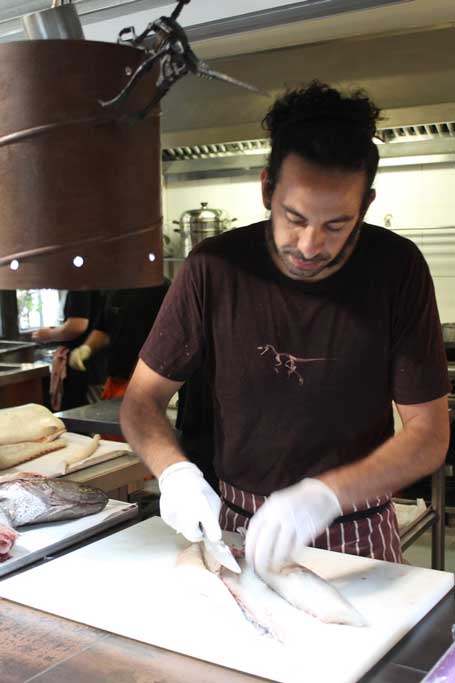 El chef Samy Alí, de La Candela Restó