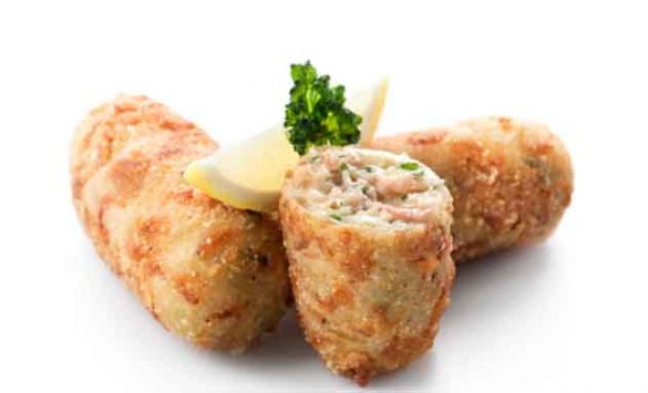 Croquetas de gamba, recetas de Debic