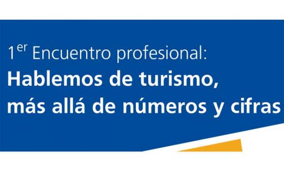 Cartel del encuentro "Hablemos de turismo"