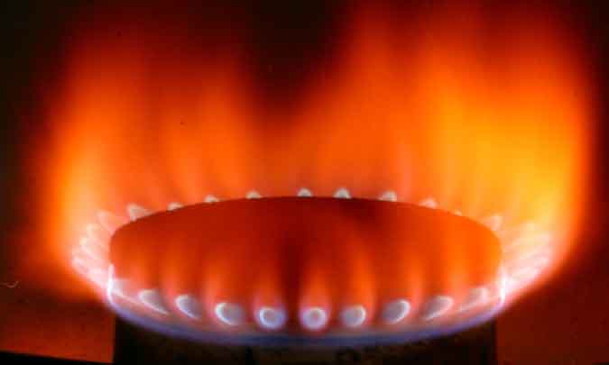 Quemador de gas natural