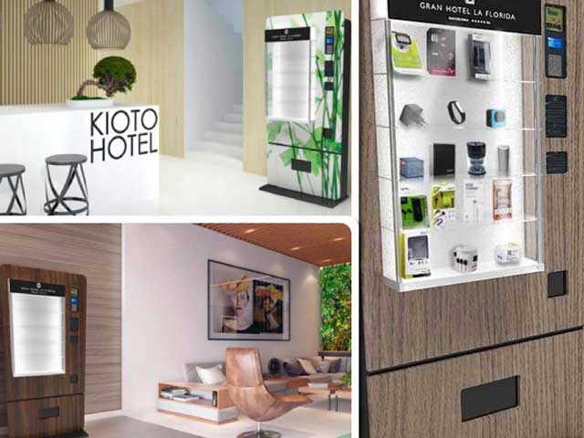 Las expendedoras Mobiloso se adaptan a la estética de cada hotel