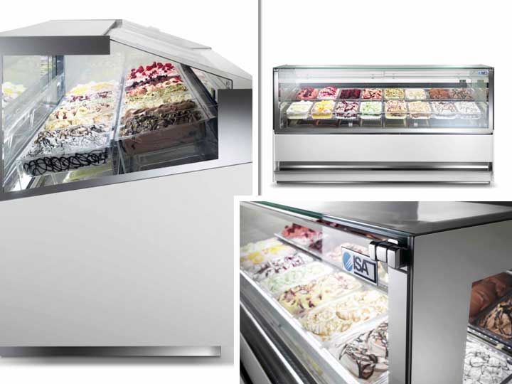 La vitrina 3DSHOW permite apreciar el helado en todas sus dimensiones