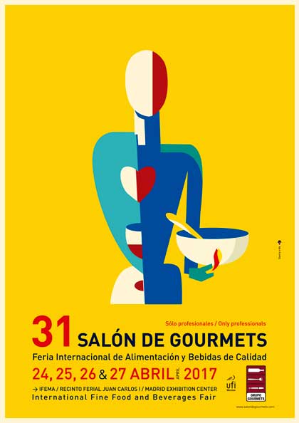 Cartel del Salón de Gourmets 2017