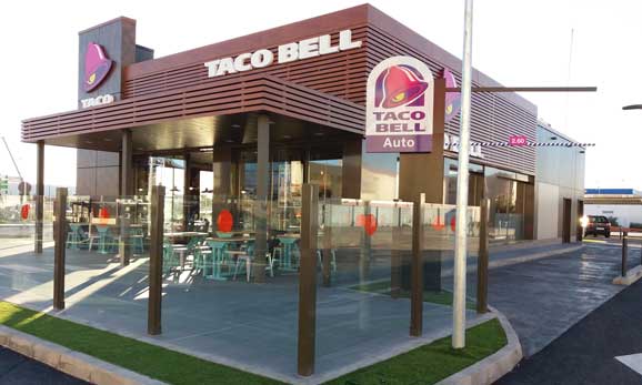 Uno de los restaurantes de Taco Bell en España