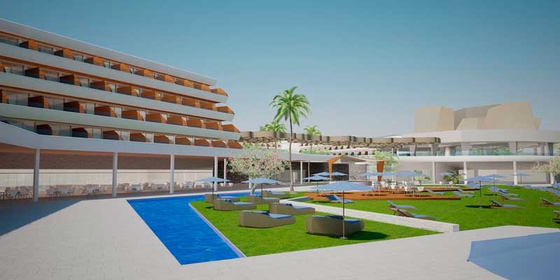 La fachada y exterior del Radisson Blu Resort & Spa Gran Canaria Mogán