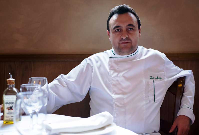 Luis Martín, chef ejecutivo del madrileño Goizeko Kabi