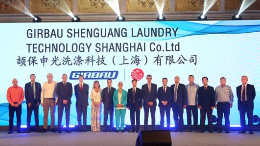 Presentación de la constitución de la joint venture entre Girbau y la firma china Shenguang