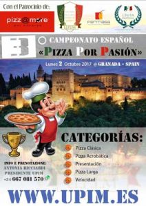 Cartel Campeonato Pizza por Pasión